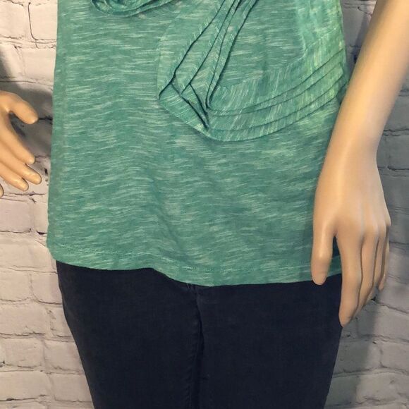 Anthro Little Yellow Button Winding Road Tank M - Picture 4 of 8